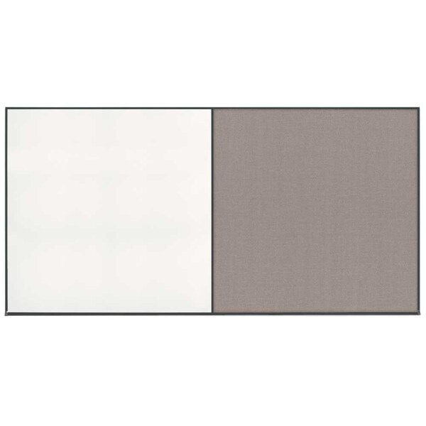 Enclosed Corkboard, 1 Door, 48"x36", 4" Fra